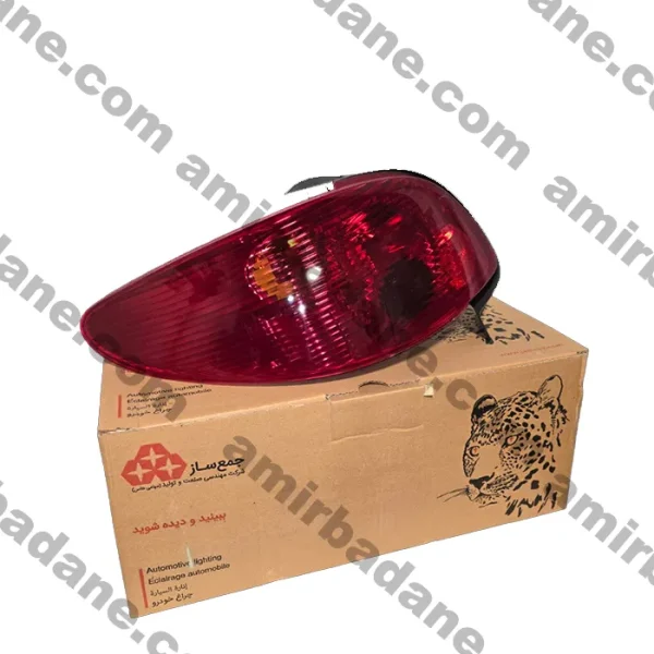 206 عقب خرید چراغ عقب 206 برند جمع ساز