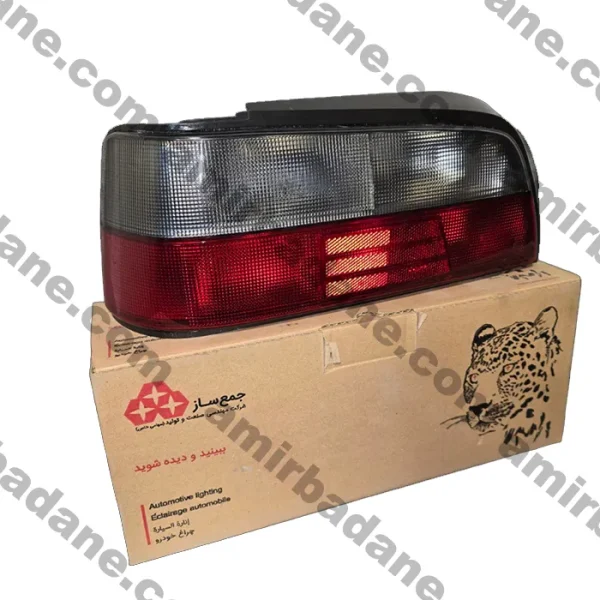 چراغ خطر عقب دودی روشن جمع ساز پژو پارس