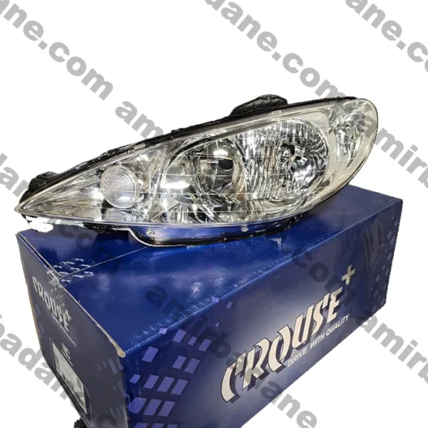 چراغ جلو پژو 206 برند کروز