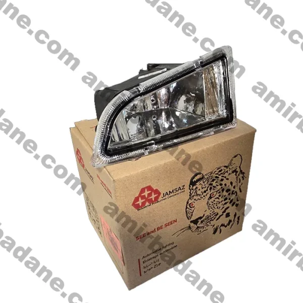 چراغ مه شکن جلو پراید 111 132 برند جمع ساز